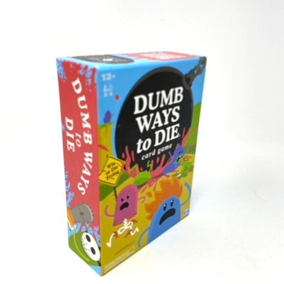 Spin Master Games Dumb Ways to Die Card Game Ages 12+ Game Night - Picture 2 of 9
